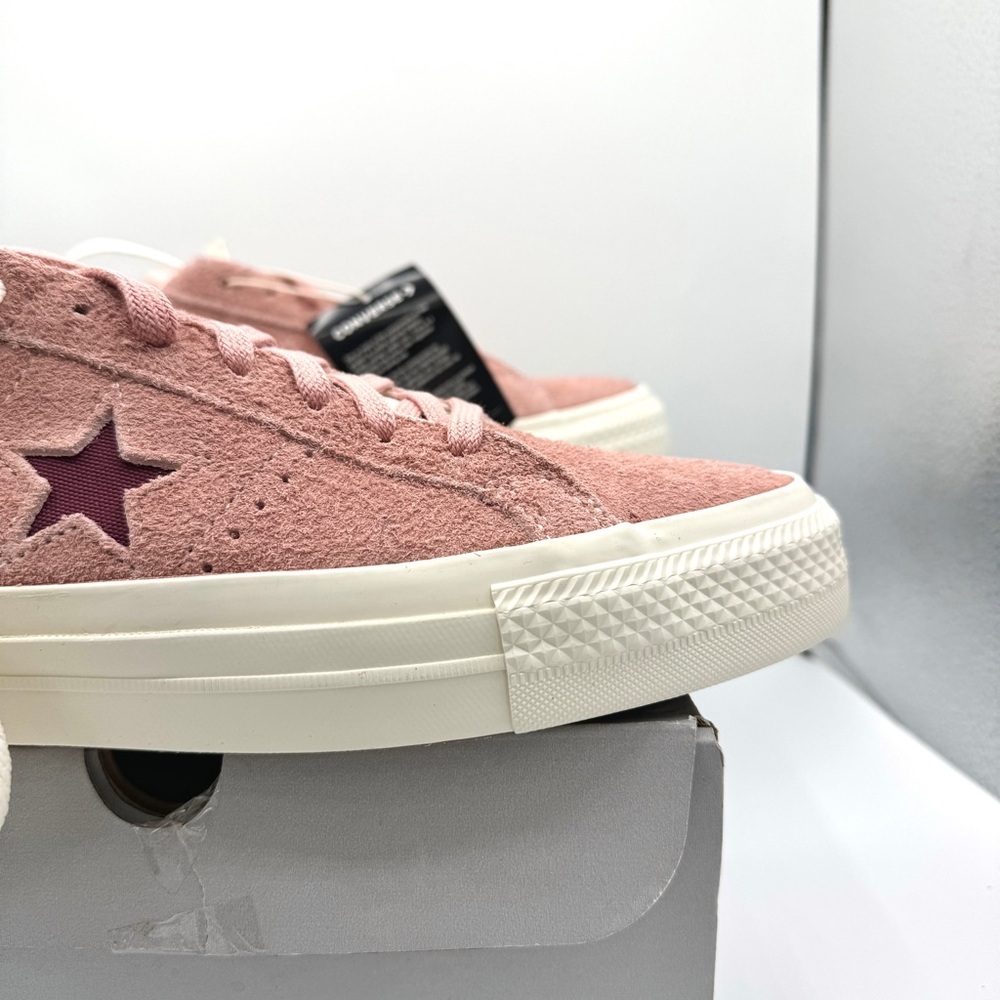 NWT Converse One Star Pro OX Shoes Cherry Vision Canyon Dusk Pink Suede Leather - Picture 14 of 16